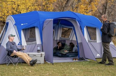 Ozark Trail 16-Person 3-Room Cabin Tent with 3 Entrances Just $150 (Reg. $224)!